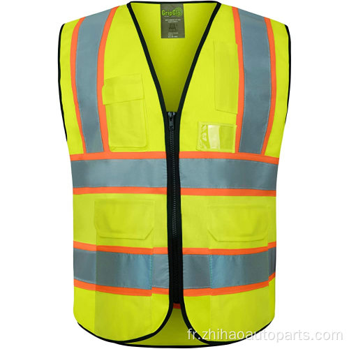 gilet de sécurité haute visibilité avec service OEM